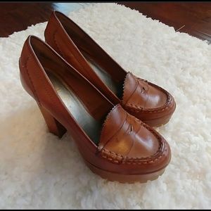 Penny loafer heels